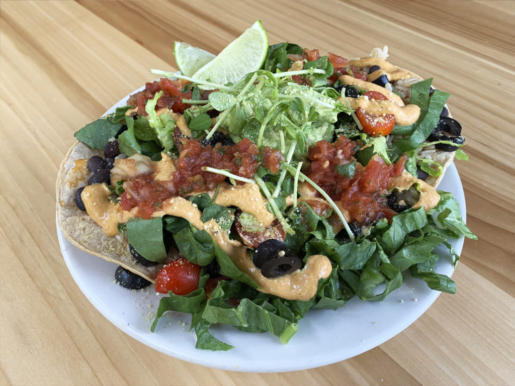 Tostada Bowl Seedz Cafe